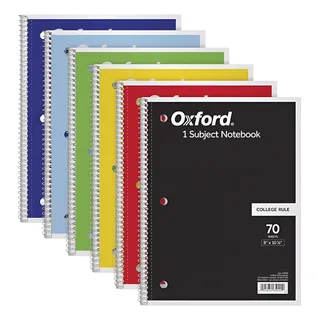 Cuaderno college Oxford