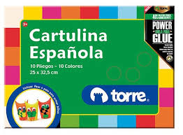 Cartulina española Torre pack 10