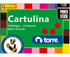 Cartulina Torre colores