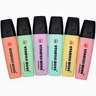 Destacadores pastel Stabilo x6