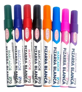 Plumones pizarra colores Artel
