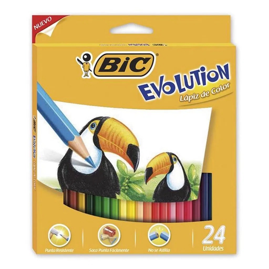 Lápices de colores 24 Bic