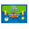 Papel lustre pack 20 proarte
