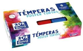 Tempera pack 6 Oxford